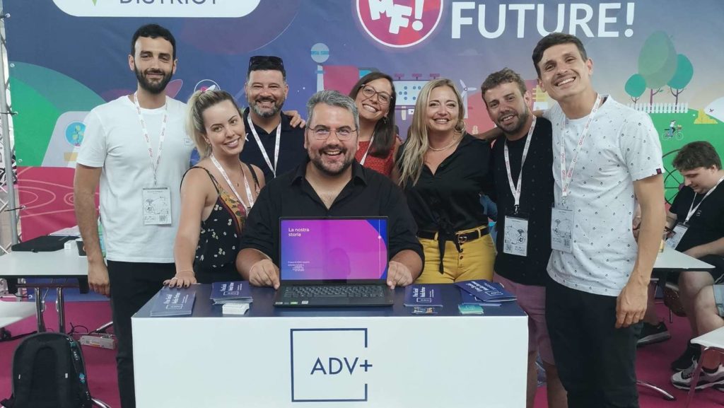 advplus team wmf2022 booth networking